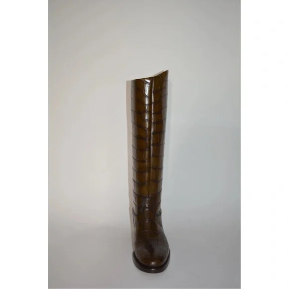 Gucci Alligator leather riding boots 8,5-9 - Picture 11 of 15
